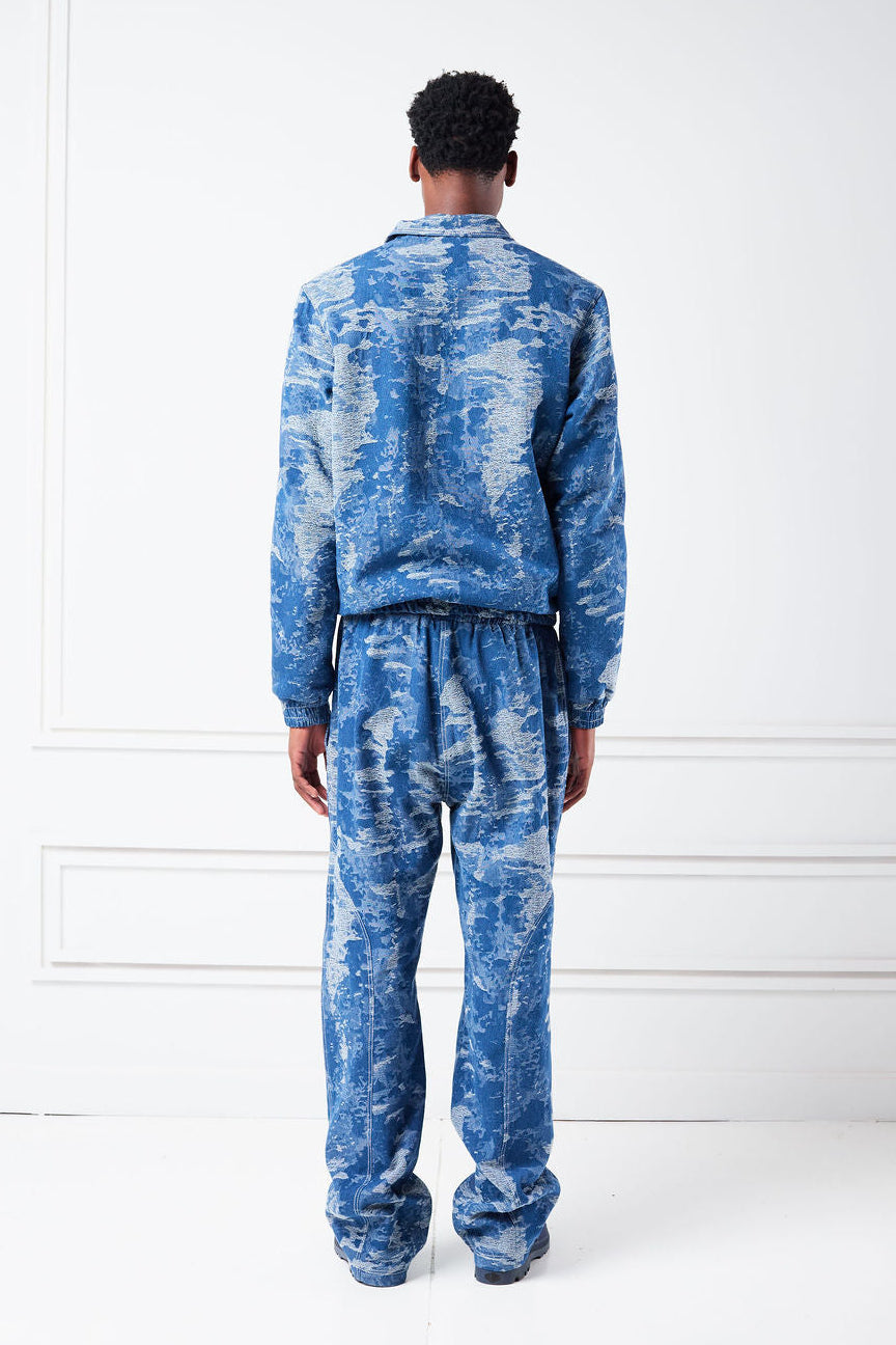 The Wave Shift Denim Shell Set